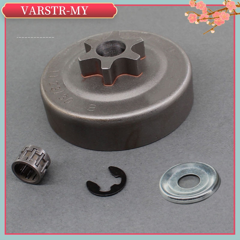 <VARSTR>3/8\" 6T เฟืองโซ่กลองคลัตช์สําหรับ 017 018 MS170 สําหรับ MS 180