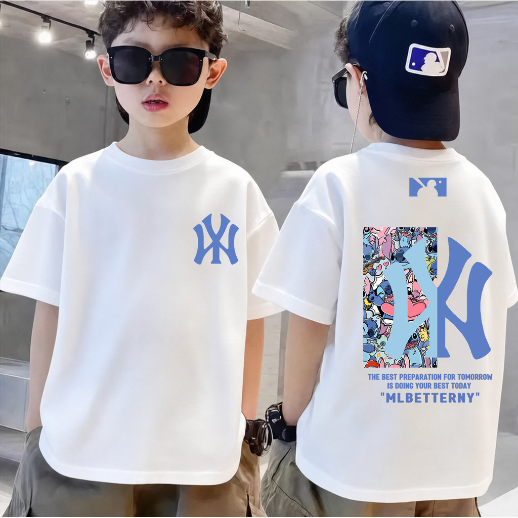 【ส่งใน 24 ชม.】เสื้อยืดเด็ก NASA เสื้อยืดลายพิมพ์ ผ้านุ่ม สำหรับฤดูร้อน สำหรับเด็ก 1-13 ปี