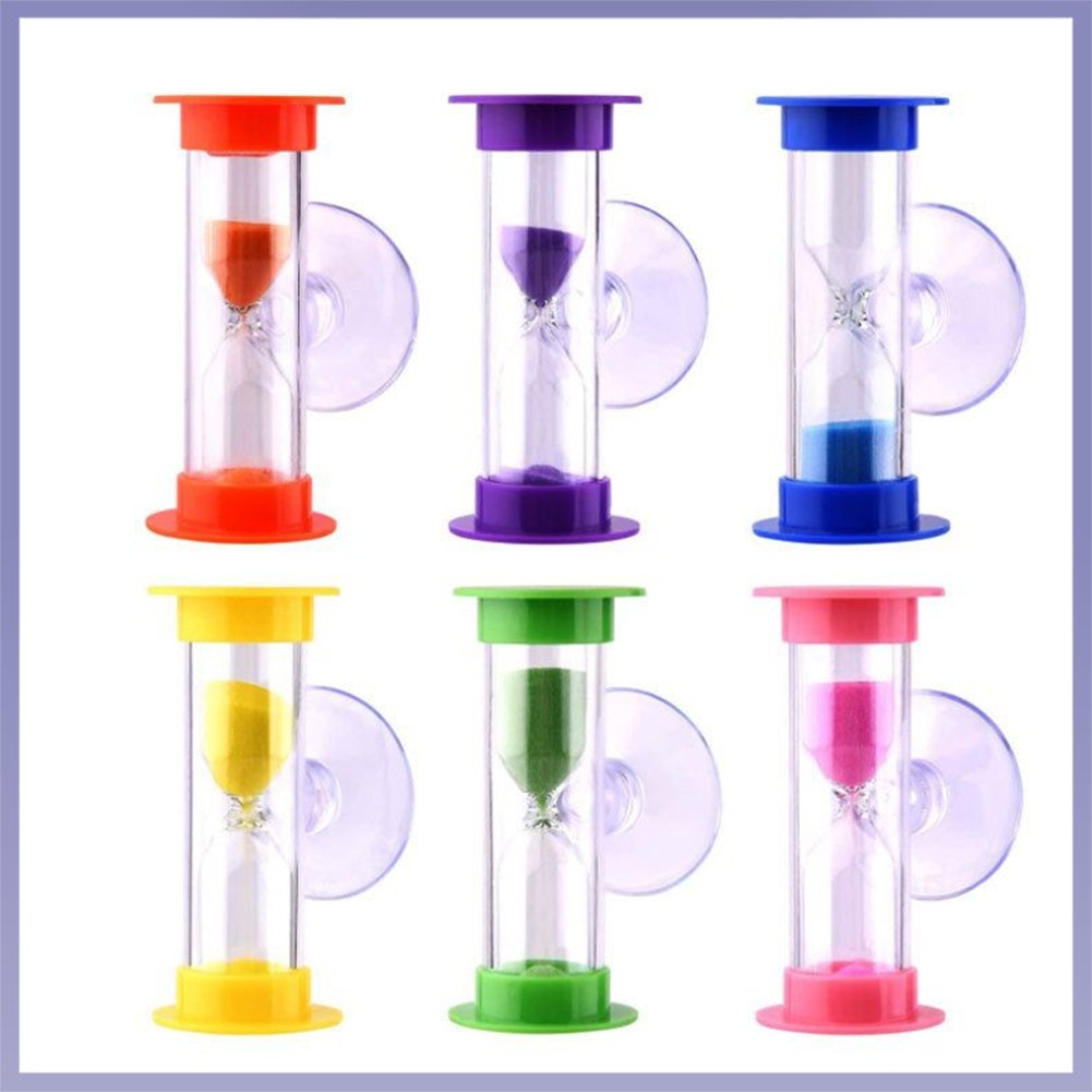 HOT2 Min Blue Sand No Battery Shower Timer ประหยัดน้ํา Needed Tooth Brushing Timer