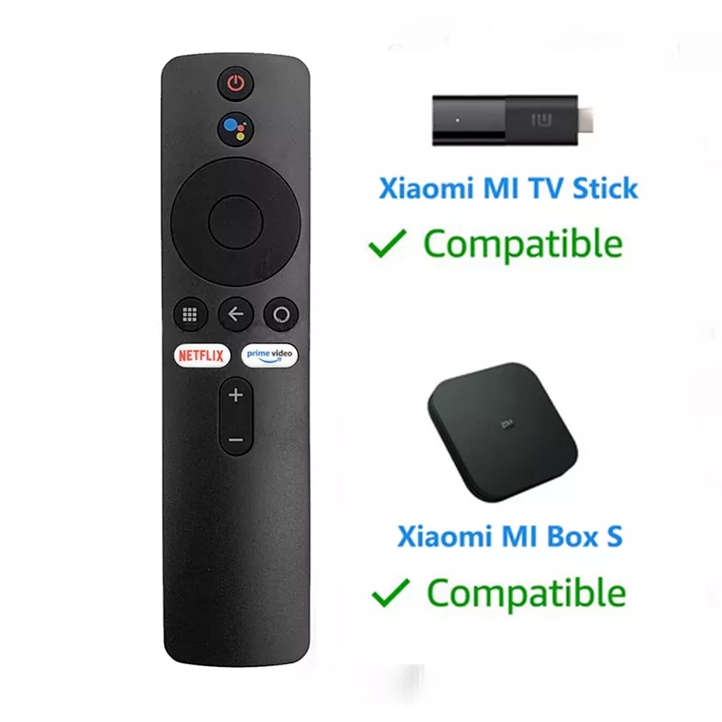 รีโมททดแทนสําหรับ Xiaomi Mi TV Stick/Mi Box 4S 4K ควบคุมเสียงบลูทูธ