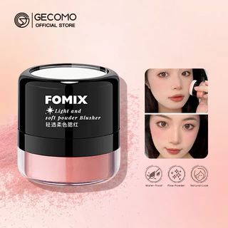 บลัชออนเห็ดพร้อมกระจกและพัฟ Silky Texture Blush Powder Contour & Highlight Face Long Lasting