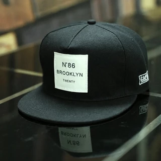 Unisex N86 ปัก Hip Hop Cap - ปรับ Fit สําหรับ Urban Commute, Weekend Outings, งานปาร์ตี้ชายหาด