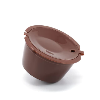 แคปซูลกรองกาแฟ พร้อมช้อน ใช้ซ้ําได้ สําหรับ Nespresso Dolce Gusto 3 ชิ้น