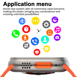 Laxasfit T800 Ultra Smart Watch 2026 1.96 หน้าจอ HD บลูทูธ Call Sports Band