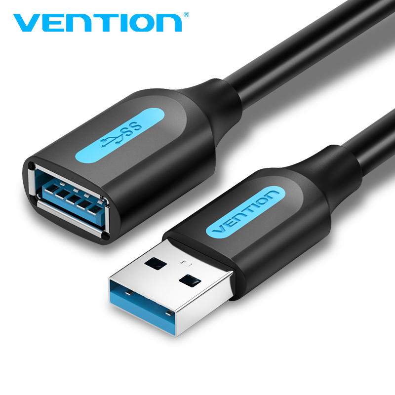 Vention สายต่อ USB 3.0 5Gbps สําหรับฮาร์ดไดรฟ์ TV Xbox แล็ปท็อป