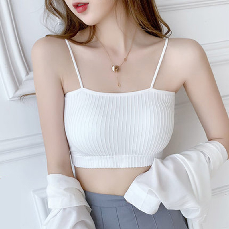 เสื้อชั้นใน ไร้รอยต่อ เปิดไหล่ พร้อมแผ่นรองหน้าอก