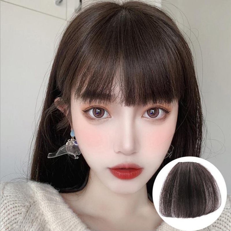 วิกผมหน้าม้าเล็ก วิกผมต่อผมปลอม กิ๊บติดผมจริง