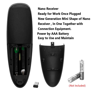 รีโมทควบคุมเสียงไร้สาย G10S/G10S Pro Air Mouse แบบใหม่ ปรับให้เข้ากับ H96 MAX X88 PRO X96 MAX 2.4G IR Learning