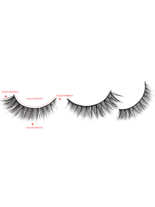 ขนตาปลอม 3D Cross Long, 5 คู่หนาแน่นธรรมชาติ Fluffy Eye Enhancing แต่งหน้า