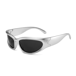 Y2K แว่นกันแดดปั่นจักรยาน Unisex UV400 กรอบน้ําหนักเบาอินเทรนด์สําหรับปาร์ตี้สวมใส่ทุกวัน