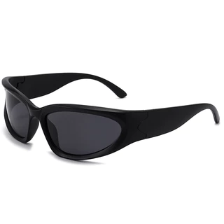 Y2K แว่นกันแดดปั่นจักรยาน Unisex UV400 กรอบน้ําหนักเบาอินเทรนด์สําหรับปาร์ตี้สวมใส่ทุกวัน