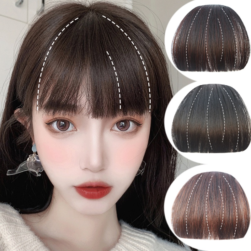 แอร์หน้าม้า คลิปหน้าม้า หน้าม้าประณีต ผมหน้าม้า ผมผู้หญิง คลิปต่อผม เครื่องประดับผมปลอม