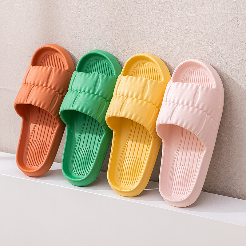 ฤดูร ้ อนผู ้ ชายผู ้ หญิงบ ้ าน Anti-slip น ้ ําหนักเบาโฟมรองเท ้ าแตะในครัวเรือนคู ่ รองเท ้ าแตะรองเท ้ าแตะ