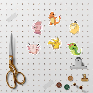 น่ารักอะนิเมะสัตว์สติกเกอร์ 100PCS สติกเกอร์กันน้ําไวนิล Decals สําหรับแล็ปท็อปโน้ตบุ๊ค DIY หัตถกรรม