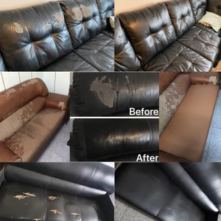 หนังซ่อม Patch 2pcs 30x20 ซม.Self-Adhesive กันน้ํา Fix สําหรับโซฟาเฟอร์นิเจอร์สีดําสีขาวสีชมพูสีฟ้า Multi-สีปีใหม่ Home Refresh 2026
