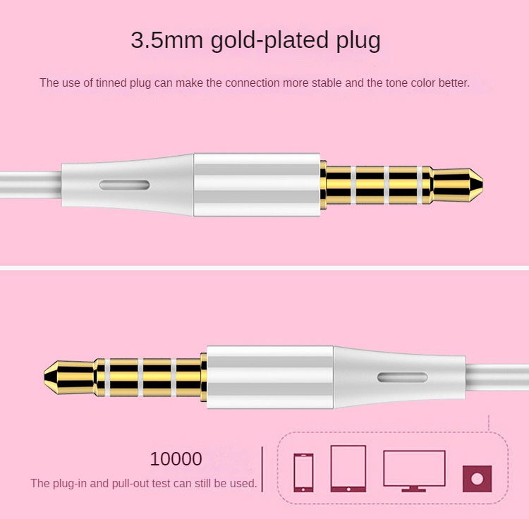 Newmsnr หูฟังอินเอียร์ซับวูฟเฟอร์ Hi-Fi แบบมีสาย คุณภาพเสียง