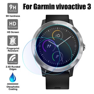 ฟิล์มกระจกนิรภัยกันรอยหน้าจอ สําหรับ Garmin Vivoactive 3 Smart Watch Vivoactive3 Element 3T