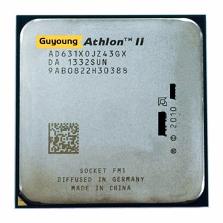 ซ็อกเก็ตโปรเซสเซอร์ CPU Athlon II X4 631 2.6 GHz Quad-Core AD631XWNZ43GX FM1