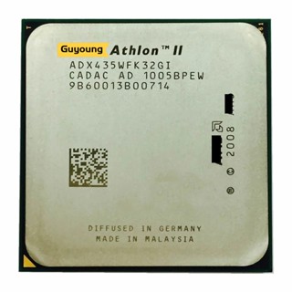 Athlon II X3 435 2.9 GHz ซ็อกเก็ตโปรเซสเซอร์ CPU สามแกน ADX435WFK32GI AM3