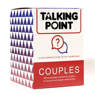 การ์ดเกม Talking Point Couples Conversation Starter สําหรับผู้ใหญ่