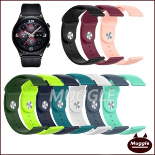 สาย Honor Watch GS3 สายนาฬิกาข้อมือซิลิโคน แบบเปลี่ยน Honor Watch GS3 GS 3 สายนาฬิกา