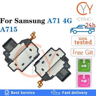 For Samsung Galaxy A71 4G A715 SM-A715 Rear Bottom Loudspeaker Buzzer Ringer Loud Speaker Flex Cable