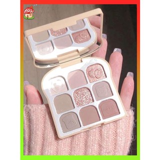 พาเลทตา อายแชโดว์ Novo Toast Eyeshadow Palette Premium Sense Matte Pure Lust Wind INS Student สีเอิร์ธโทนความอิ่มตัวต่ํา 2022 สไตล์ใหม่