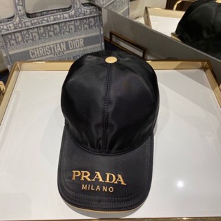 หมวกเบสบอล ป้องกันแดด แบรนด์ PRADA เหมาะกับสี่ฤดู สําหรับผู้ชาย และผู้หญิง