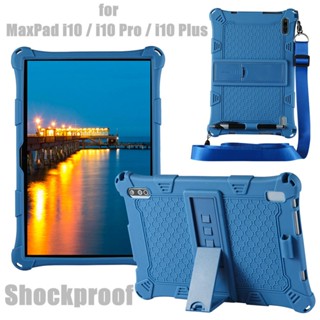 เคสซิลิโคนนิ่ม พร้อมขาตั้ง สําหรับ BMAX MaxPad i10 Pro Plus 10.1 นิ้ว