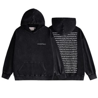 เสื้อกันหนาว Essentials Tagore Poetry 380 กรัม ซักได้