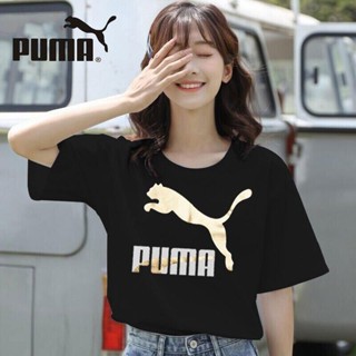 Puma เสื้อยืดลําลอง แขนสั้น ใส่สบาย เหมาะกับการวิ่ง ฟิตเนส ฤดูร้อน สําหรับสตรี 2022