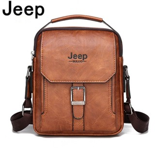 Jeep BULUO ใหม่ เสื้อแจ็กเก็ตหนังลําลอง สีน้ําตาล สีดํา เหมาะกับการพกพาเดินทาง แฟชั่นสําหรับผู้ชาย