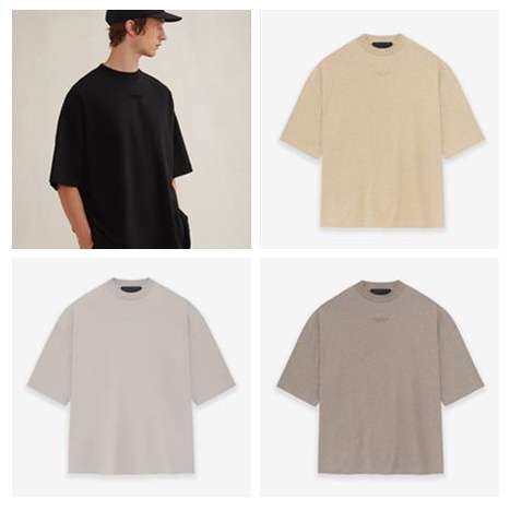 เสื้อยืดคอกลม แขนสั้น ลายหมอก สไตล์ฮิปฮอป