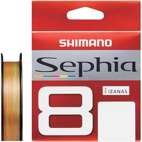 Shimano Pe Line Sepia 8 150M Ld-E51W No.0.6 5 สี
