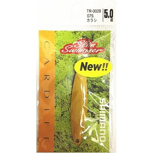 SHIMANO Cariff Area Spoon Slim Swimmer 5.0g TR-0028 07S มัสตาร์ด 713810 Lure Lure
