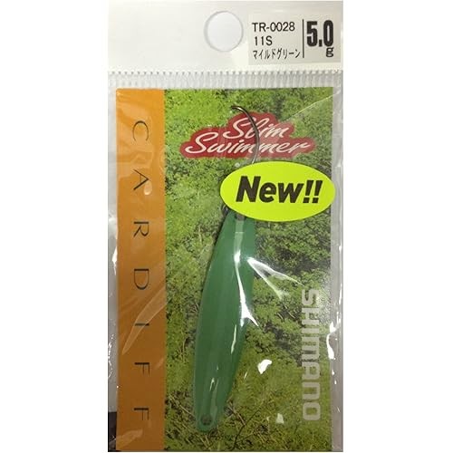 SHIMANO Fly Cariff Area Spoon Slim Swimmer 5.0g TR-0028 11S สีเขียวอ่อน 713858
