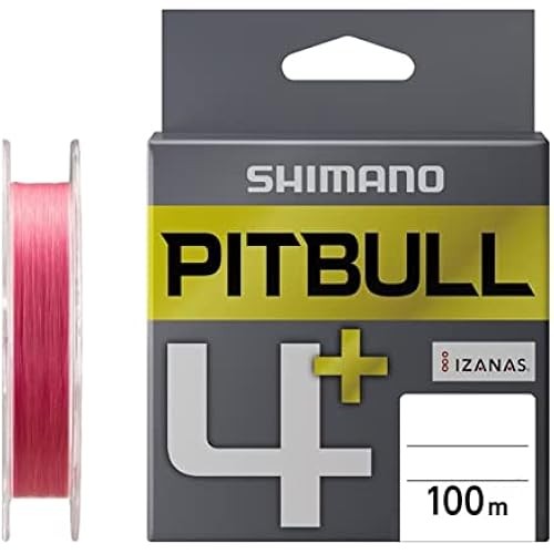 Shimano Pitbull 4 สีชมพู 100M0.030
