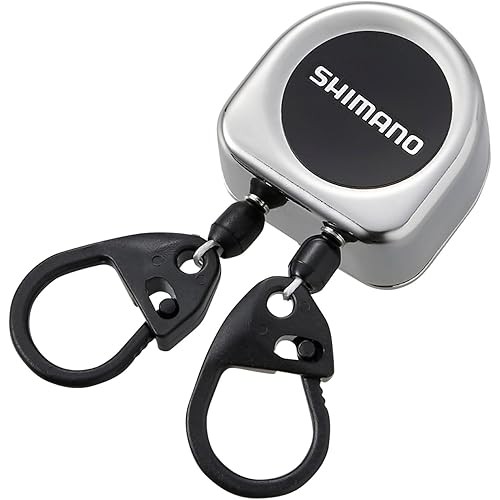 SHIMANO Double Pin-on Reel Metal PI-411R สีดําด้าน
