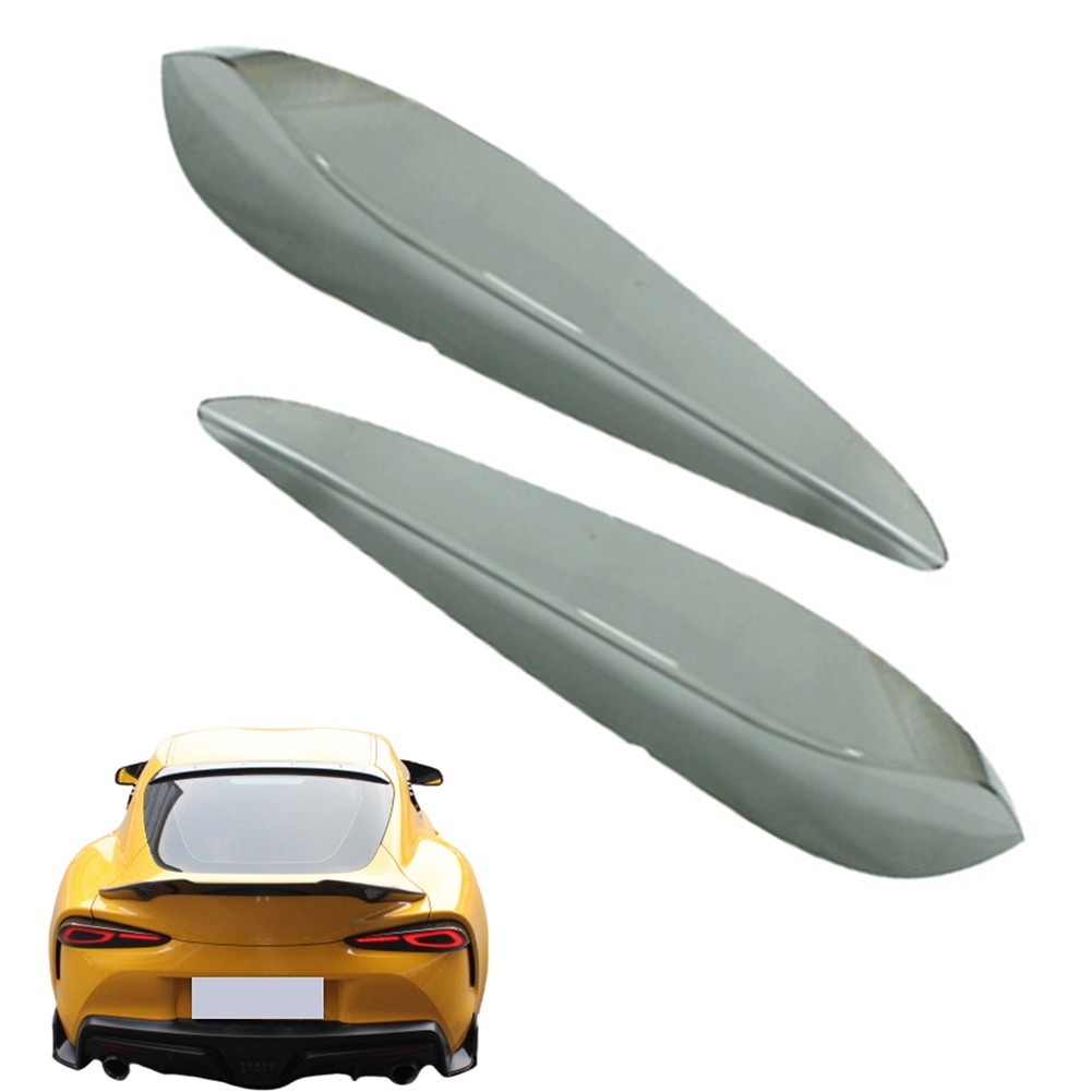 พร้อมสต็อกสําหรับ Toyota สําหรับ Supra A90 A91 MK5 2019-2024 ฝาครอบไฟท้ายหลังรมควัน ABS