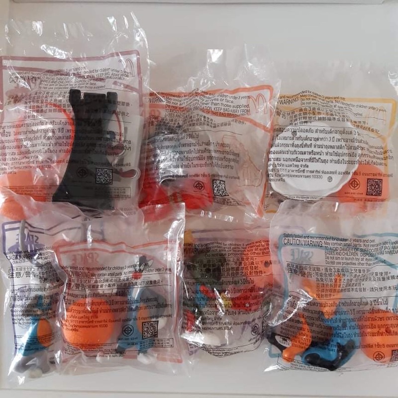 Space Jam 7 ตัว - Happy Meal Toys