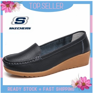 [พร้อมส่ง] *Skechers__go Walk Arch Fit รองเท้าแตะโลฟเฟอร์ ส้นแบน แบบสวม สําหรับผู้หญิง ผู้ชาย