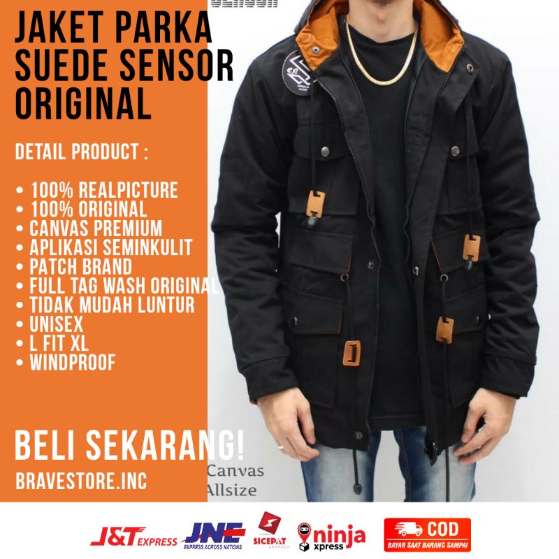 เสื้อแจ็คเก็ต Original SUEDE PARKA ทุกขนาด XL