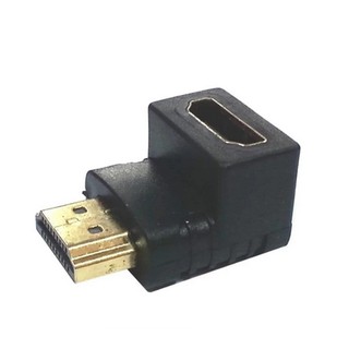 ตัวต่อสาย HDMI แบบงอ สำหรับพื้นที่แคบในการเสียบช่อง HDMI ของทีวี