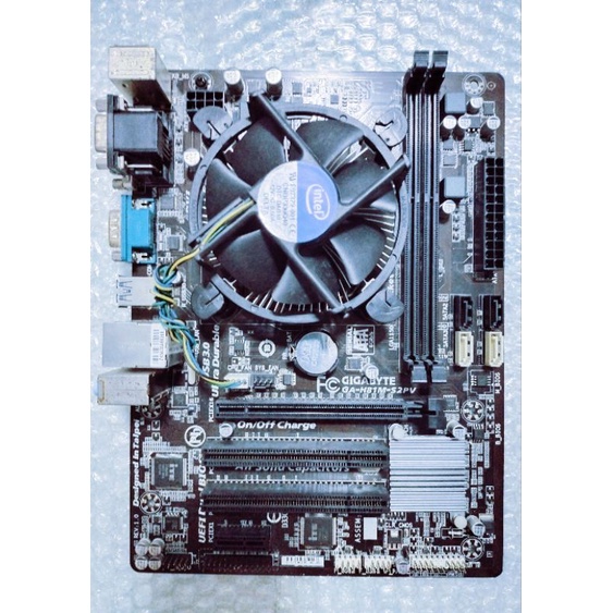 Cpu intel i3 4130 มัดรวม เมนบอร์ด Gigabyte H81M-S2PV