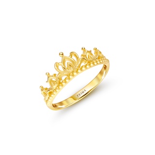 PRIMA แหวนทองคำ 99.9% Pertite Tiara Collection 111R2974-01