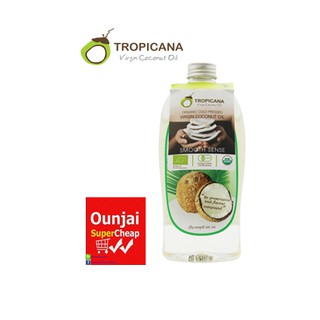 Tropicana Oil น้ำมันมะพร้าวสกัดเย็นแบบใช้กิน 500 มล. [931304]