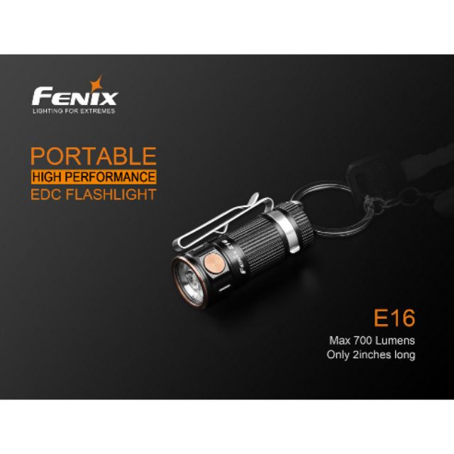 ไฟฉาย Fenix E16 สินค้ารับประกัน 3 ปี