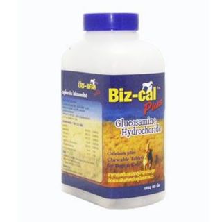Biz-cal Plus อาหารเสริมแร่ธาตุบำรุงกระดูก ข้อ และฟัน สำหรับสุนัขและแมว 60 เม็ด