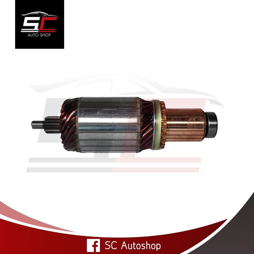 ทุ่นไดสตาร์ท (ฮีโน่) HINO DUTRO (ดูโทร) เครื่องยนต์ P11C, EP1, E13C 10ฟัน 24V สินค้าใหม่ 100%