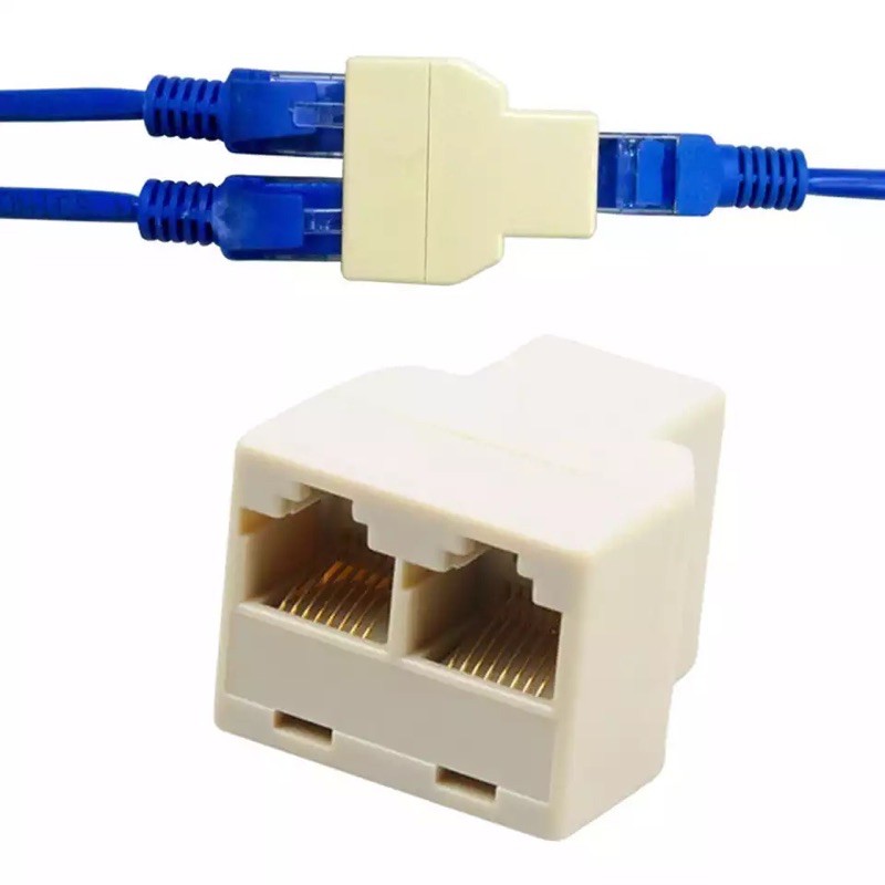 ลดราคา 1pcs Universal ปฏิบัติร้อน 1 ถึง 2 Ways LAN Ethernet สายเคเบิลเครือข่าย RJ45 หญิง Splitter อะแดปเตอร์เครือข่าย splitter #ค้นหาเพิ่มเติม สายเคเบิล SYNC Charger ชาร์จ อะแดปเตอร์ชาร์จข้อมูลปฏิบัติ Universal Adapter Coolระบายความร้อนซีพียู การ์ดเสียง